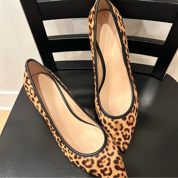 Kate Spade Menorca Pump Leopard Print - Picture 3 of 10